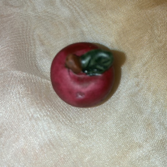 NEW APPLES JAM JAR HINGED CERAMIC TRINKET BOX - UNSIGNED  - NEW WITHOUT TAG - Picture 8 of 11